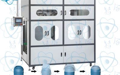 Automatic Round Bucket Bag Inserter Machine